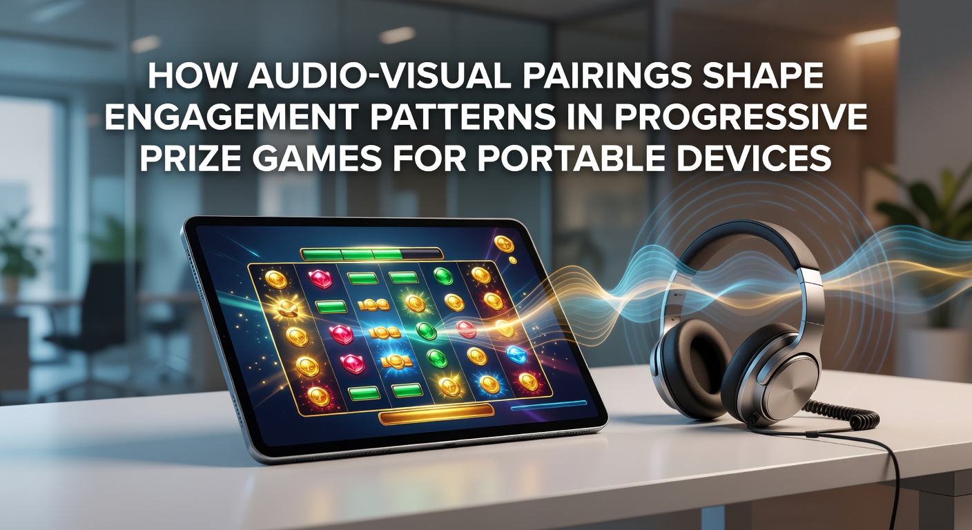 Mobile device displaying a progressive prize game with vibrant visuals and synchronized audio cues during gameplay