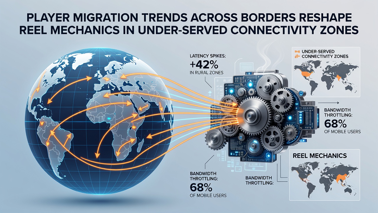 Mobile reel interfaces adapted for variable connectivity show streamlined designs favored in emerging markets
